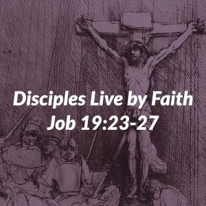 Read more about the article Disciples Live By Faith