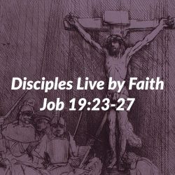 Disciples Live By Faith